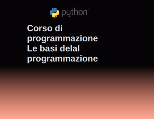 Introduzione al Linguaggio Python 3