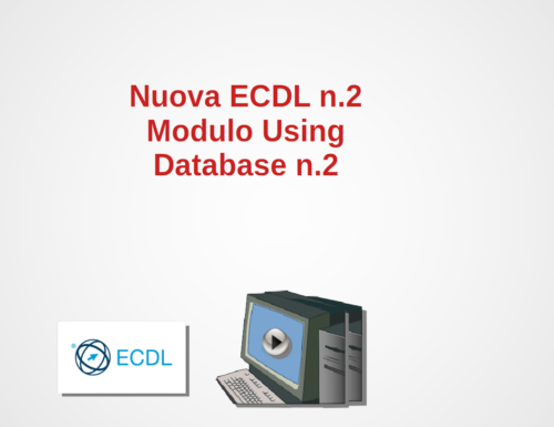 Nuova ECDL – Modulo Using Database n.2