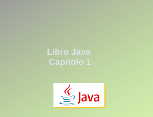 Libro Java – Capitolo 1