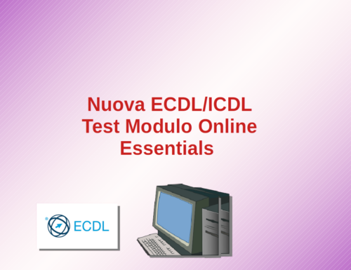 Test – 2 – Modulo Online Essentials ICDL/ECDL –