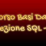Immagine di copertina dell'articolo lezione 1 sql